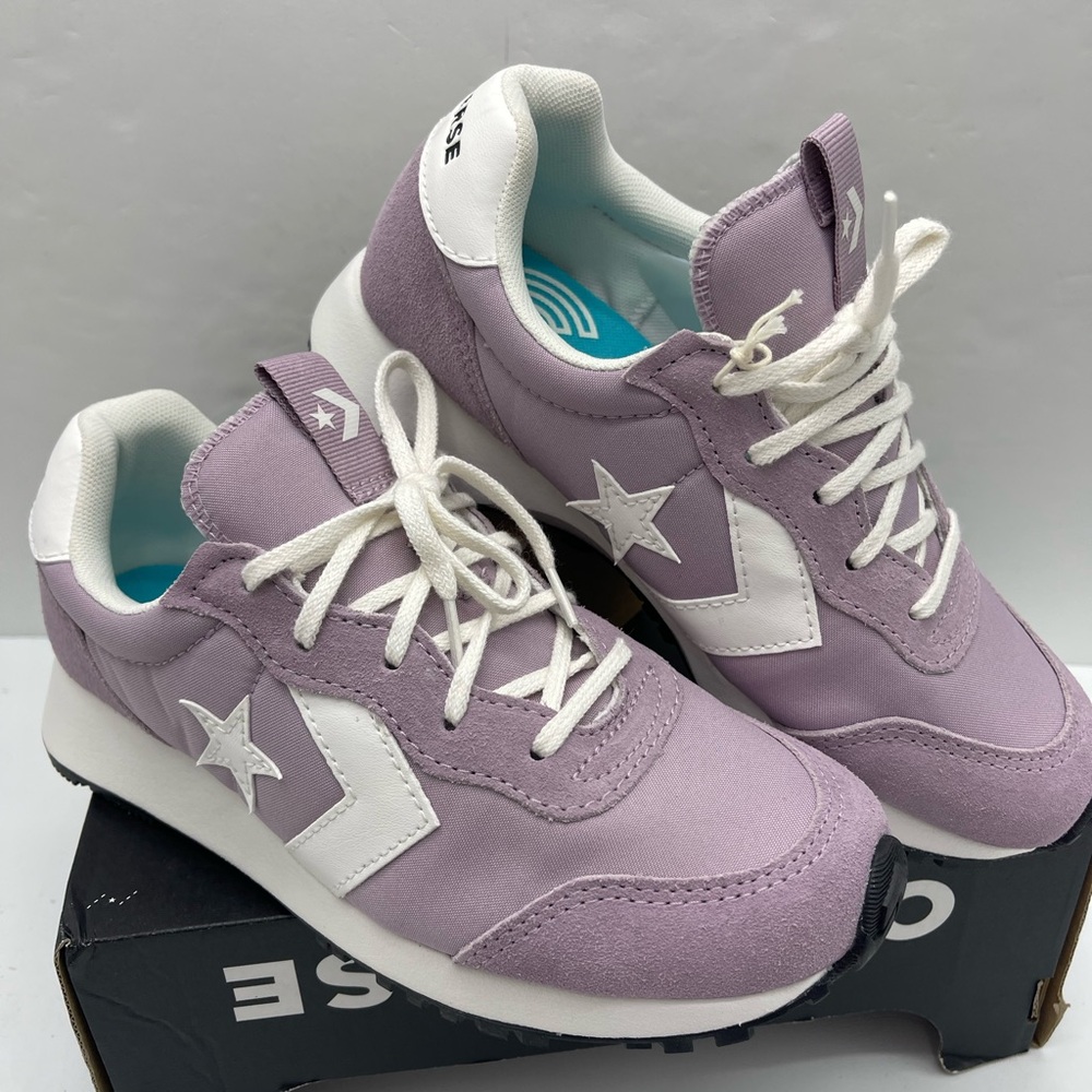 Converse Star Chevron WMNS OMEGA TRAINER OX ALTITUDE LILAC/VINTAGE Sneakers - Picture 4 of 16